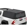 Hardtop Contour noir/ lisse sans fenêtre latérale pour Toyota Hilux Revo 2016+ double cabine Alu-Cab